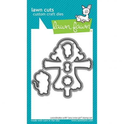 Lawn Fawn Lawn Cuts Dies - You Crow Girl